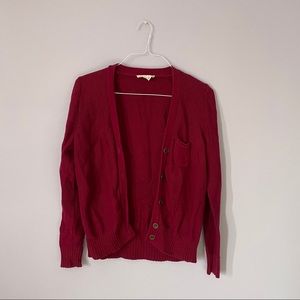 berry cardigan